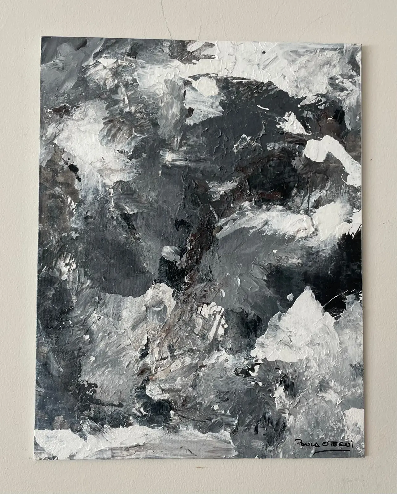 Tormenta Interior, 2019 — pintura de Paula Otegui