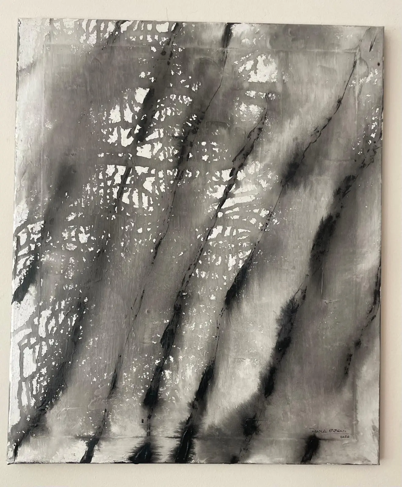Trayecto Claro, 2023 — pintura de Paula Otegui