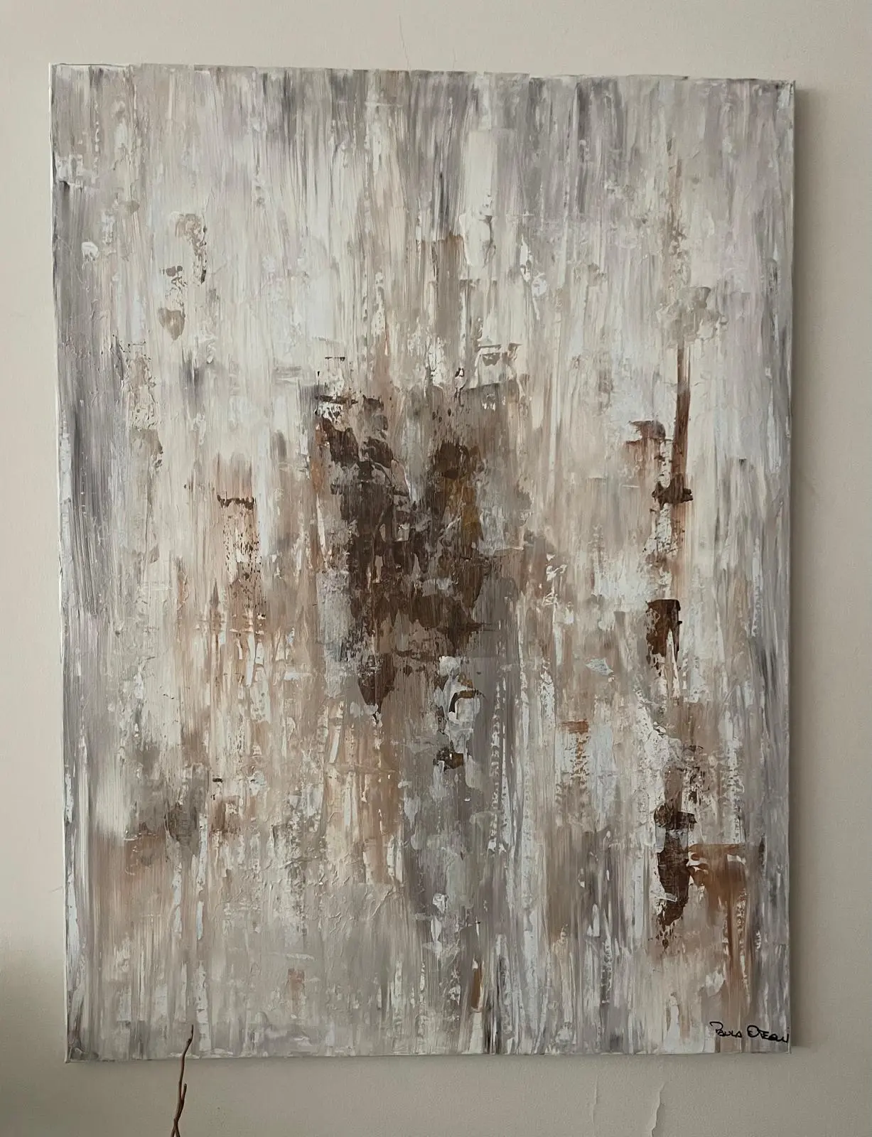 Corteza I, 2020 — pintura de Paula Otegui