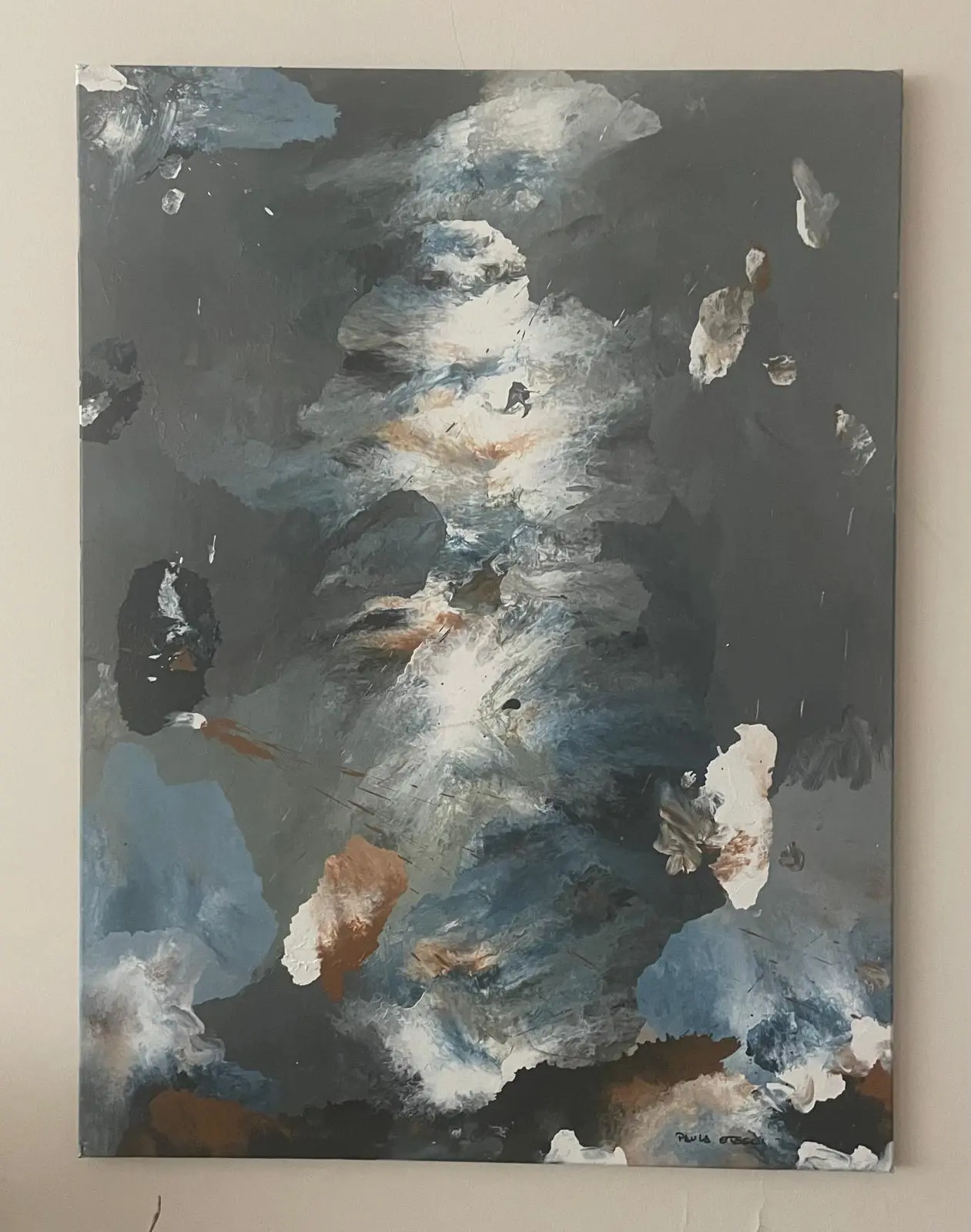 Atmósfera II, 2024 — pintura de Paula Otegui