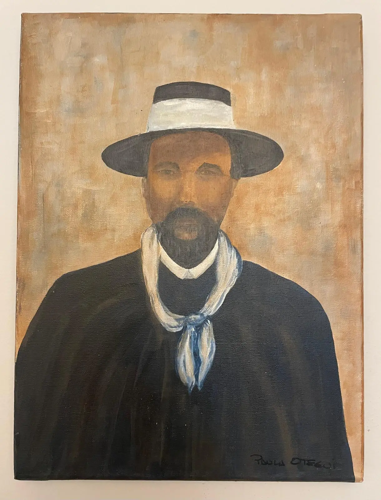 El Paisano, 2022 — pintura de Paula Otegui