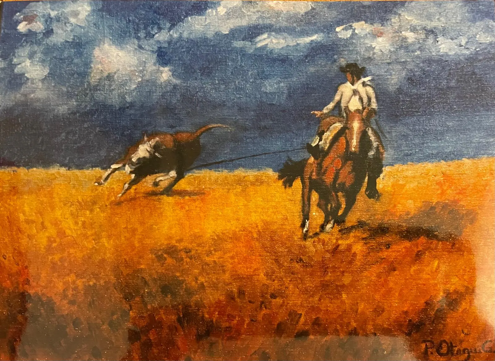 La Yerra, 2026 — pintura de Paula Otegui