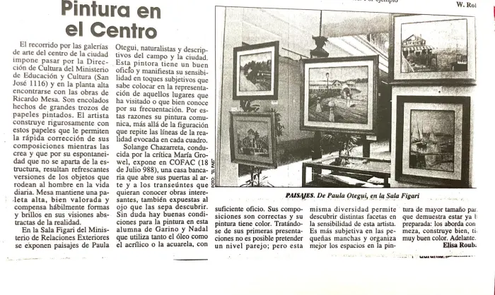 Pintura en el Centro